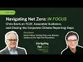 IN FOCUS Chris Davis on TCAT Assurable Guidance and Closing the Corporate Climate Reporting Gaps