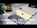 Compare these two Marketplaces if you want to buy iPhones from the US