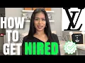 How To Get A Job at Louis Vuitton My Process How I Got Hired Without Luxury Retail Experience