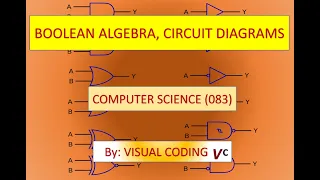 Computer Science Python Boolean Algebra Logic Circuit diagrams