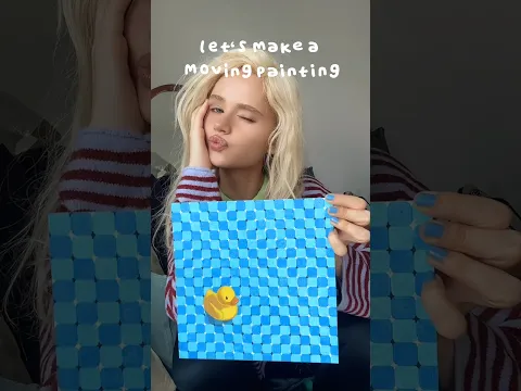 I can’t believe I made a MOVING PAINTING ✨ILLUSION✨😳 *deLuLu tWeRkiNg* | JULIAGISELLA
