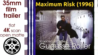 Maximum Risk 1996 35mm Film Trailer Flat Open Matte 4K CROPPED 
