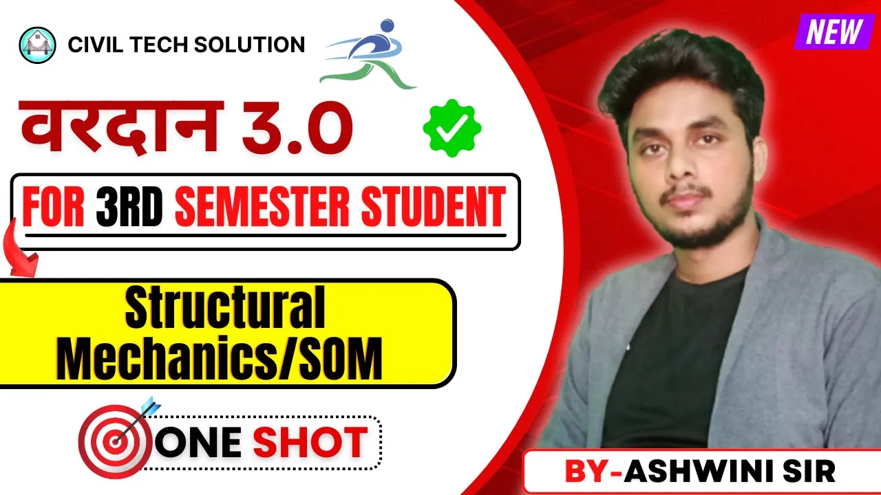 Structural Mechanics/SOM Complete Revision || वरदान बैच || मैराथन Class || Ashwini Sir