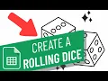 How to Create Rolling Dice in Google Sheets Full 2026 Guide