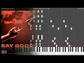 Download Lagu Unknown Brain - Say Goodbye ft. Marvin Divine (Darmayuda MIDI Piano)