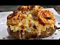 Loaded Baked Potato with Shrimp How Make Loaded Shrimp Bake Potatoes