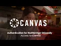 Authentication Access to Canvas