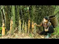 Download Lagu Single mother harvests wild bamboo shoots to sell to make ends meet after eye surgery