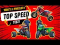 3-Wheeler Top Speed Test