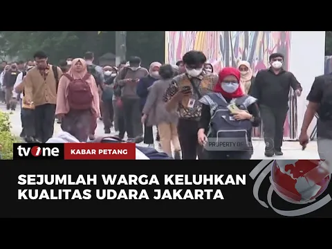 Udara Jakarta Terburuk Ketiga Dunia, Ini Tanggapan Warga