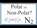 Is N2 Polar or Non-polar Nitrogen Gas