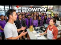I Surprised Empty Restaurants with 100 Friends