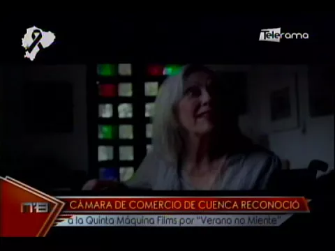 Cámara de Comercio de Cuenca reconoció a la Quinta Máquina Films por Verano no Miente