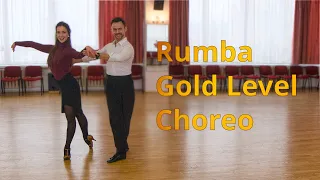 Rumba Gold Level Choreography | Fallaway, Cuban Rocks, Kiki Walks