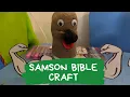 Samson Grass Head Bible Craft