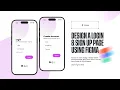 Design a Login Sign Up UI in Figma Figma Tutorials