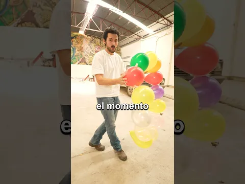 Hice un portal de globos