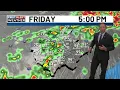 First Alert This Afternoon Showers and storms some could be severe