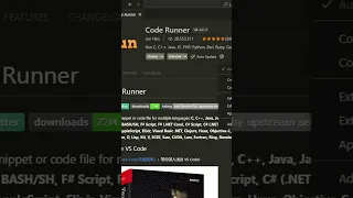 Two most important setting of code runner after installing in vs code