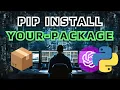 pip install YOUR-PACKAGE Building your first python with Poetry AIDER and ChatGPT