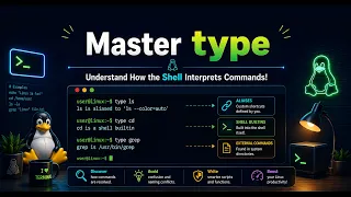 Master type - Understand How the Shell Interprets Commands