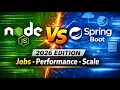 Node js vs Spring Boot 2026 Which Backend Framework Should You Choose