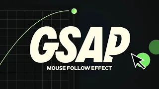 Create This Awesome Interactive Mouse Follow Effect using GSAP React TailwindCSS