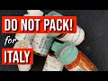15 Critical Packing Mistakes to Avoid for Your Trip to Italy