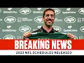 2023 NFL Schedule Release Aaron Rodgers on MONDAY NIGHT Chiefs HOST Lions MORE CBS Sports