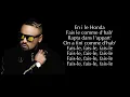 Jul - Alonzo // Comme d'hab // Parole - Lyrics