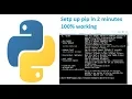 Pip Install Configuration Issue resolved 100 working and take just 2 minutes
