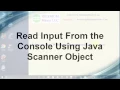 Selenium Java Webdriver - Read Input From the Console