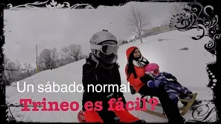 ACCION EN NIEVE – COMO MANEJAR UN TRINEO? Zugerberg, Suiza (#6)