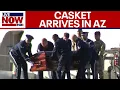 Download Lagu Charlie Kirk's casket and VP Vance have arrived in Arizona from Utah