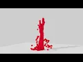 blender python free fall simulation