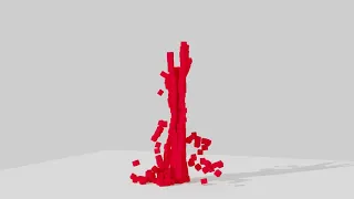 blender python free fall simulation