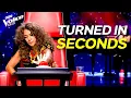 LIGHT-SPEED 4 Chair Turns! | Best of The Voice Kids