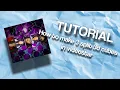How to make 3 split 3d cubes in star Tutorial Eddie