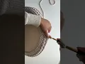 The full Moses Basket tutorial is available on my channel