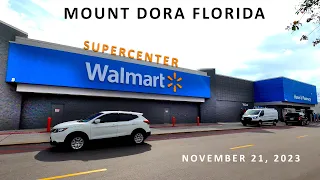 Walmart Supercenter in Mount Dora Florida on Hwy 441 - November 21 2023