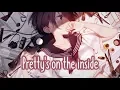 Download Lagu 【Nightcore】→ Pretty's On The Inside || Lyrics