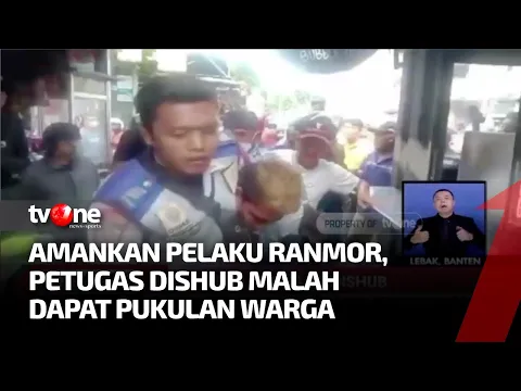 Hendak Amankan Maling Motor, Petugas Dishub Malah Terlibat Adu Jotos