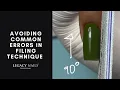 Avoiding common errors in filing technique LEGACY NAILS