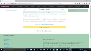 Difference between Directive and component in Angular javapedia net