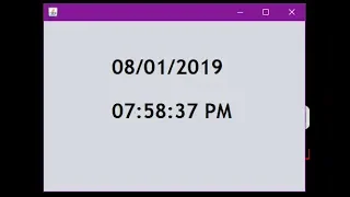 Create a CLOCK in Java NetBeans Java Tutorial CodeX ARBX 2019