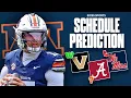 Auburn Tigers 2026 Season Schedule Prediction game-by-game
