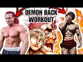 DEMON BACK WORKOUT WITH BAKI JEFFREY GONZALEZ