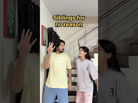 Siblings for no reason 🤣🤌🏻 #shorts