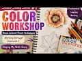 Color Workshop Basic Colored Pencil Techniques Starting a New Studio Study Series