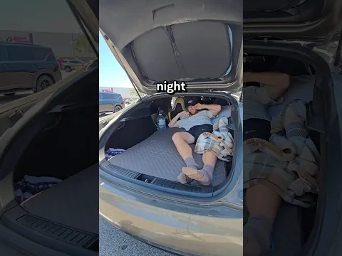 Morning routine car camping at planet fitness